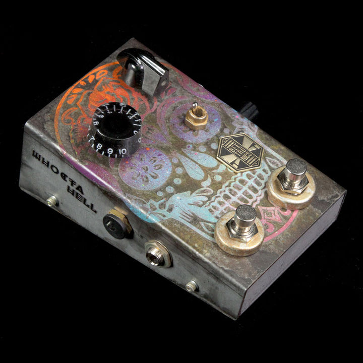Beetronics WhoctaHell Low Octave Fuzz Custom Series Psycho Skull Effects Pedal