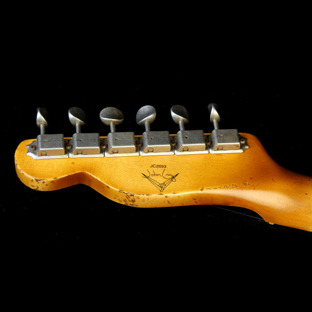 Used Fender Custom Shop Masterbuilt John Cruz MVP Series '52 Telecaster Electric Guitar Nocaster Blonde — 5
