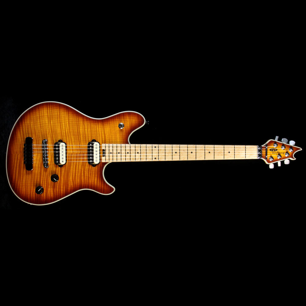 Used EVH USA Wolfgang Hardtail Electric Guitar 3-Tone Burst — 2