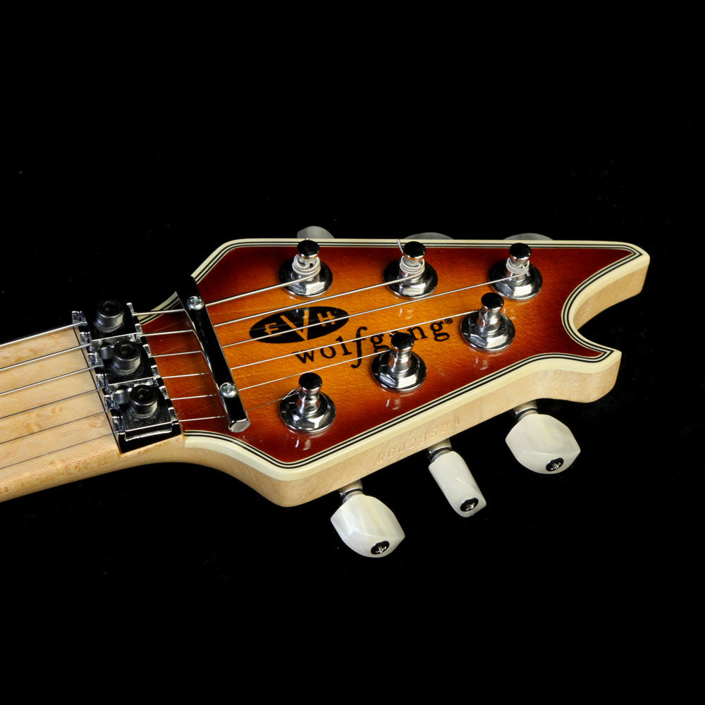 Used EVH USA Wolfgang Hardtail Electric Guitar 3-Tone Burst — 4