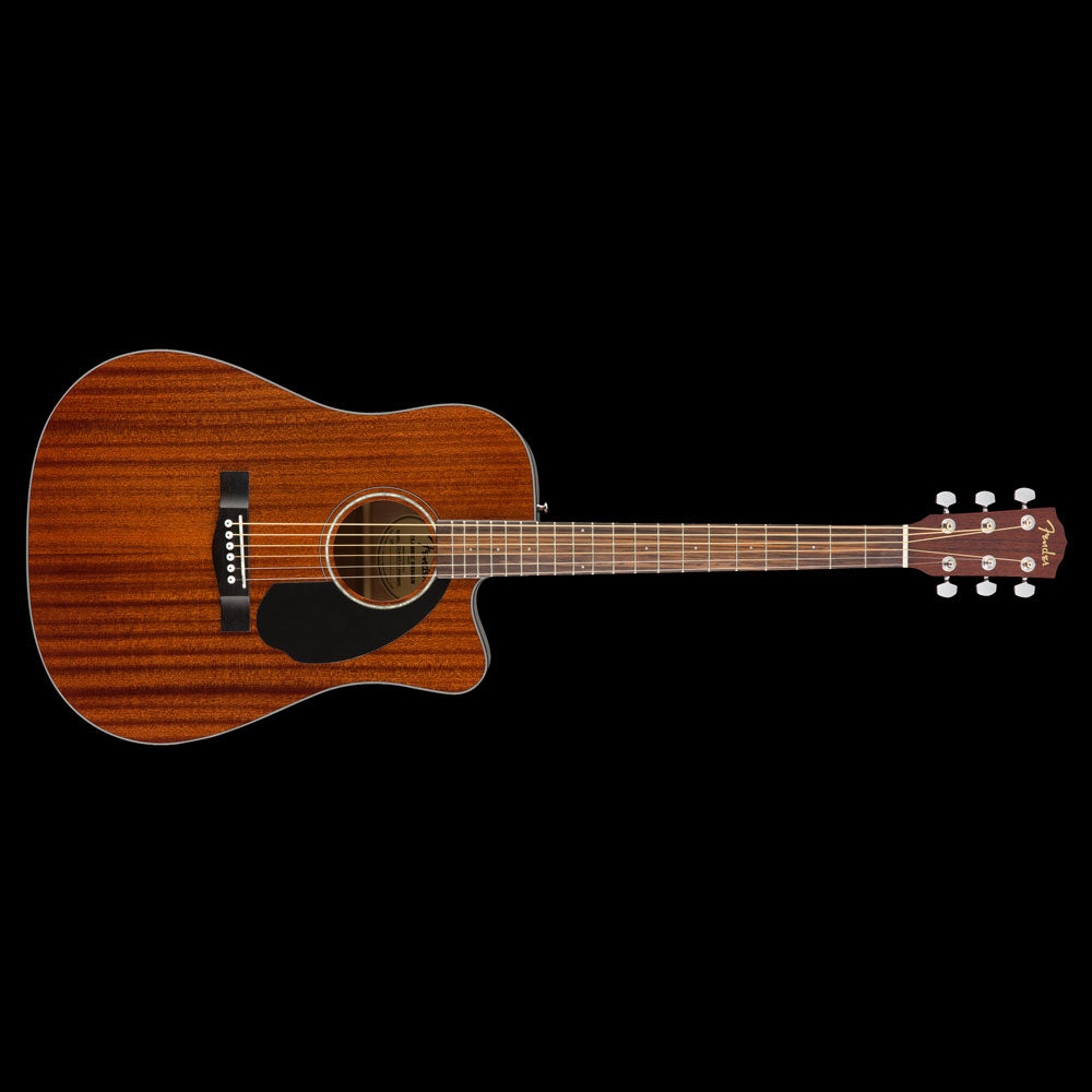 Fender CD-60SCE All Mahogany Natural | The Music Zoo
