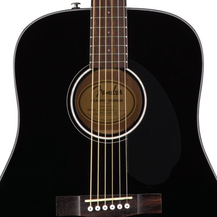 Fender CD-60S Acoustic Guitar Black