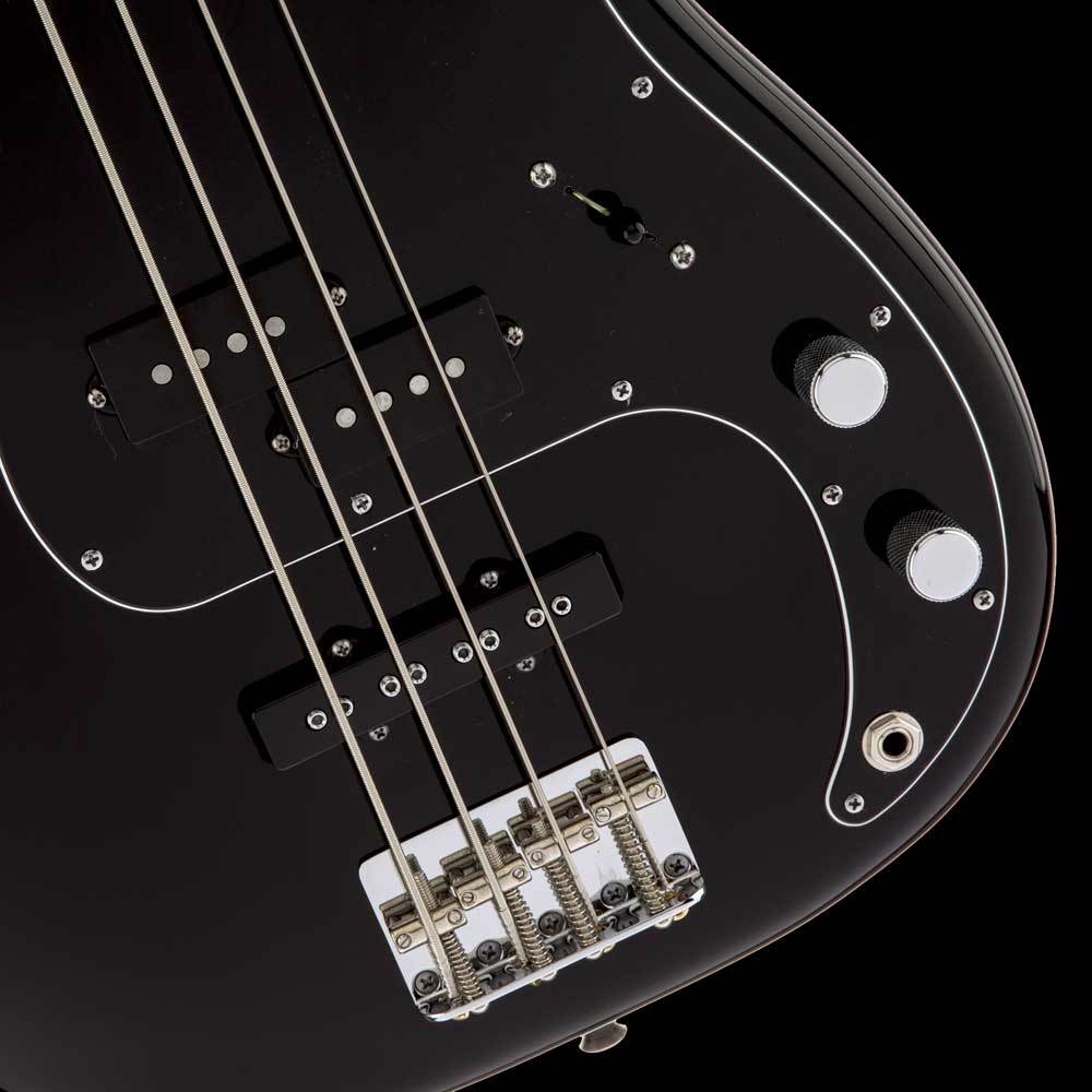 Fender Tony Franklin Fretless Precision Bass Electric Bass Guitar Black — 6