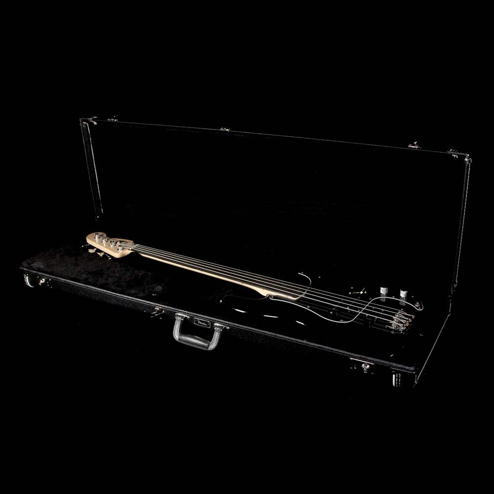 Fender Tony Franklin Fretless Precision Bass Electric Bass Guitar Black — 5