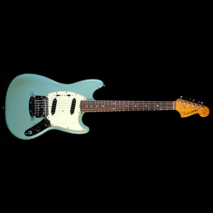 Used 1965 Fender Mustang Electric Guitar Daphne Blue