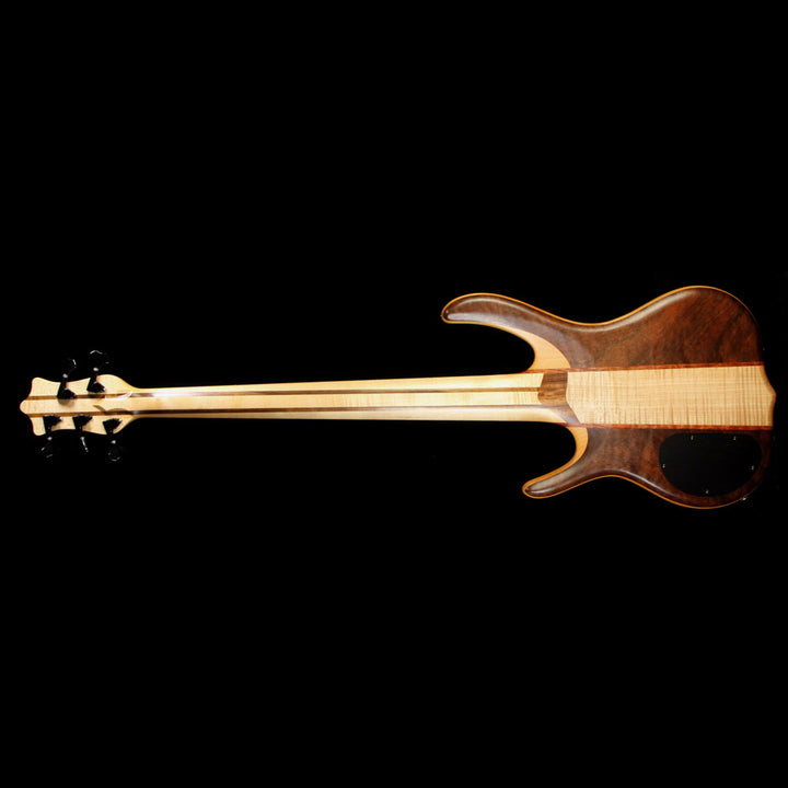 Used 2014 Ken Smith 5-String Fretless GN Electric Bass Guitar Figured Walnut