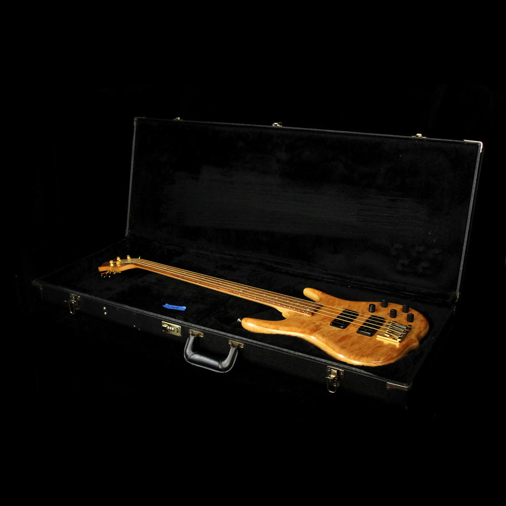 Used 1996 Ken Smith M-Series 4-String Electric Bass Guitar Natural — 5