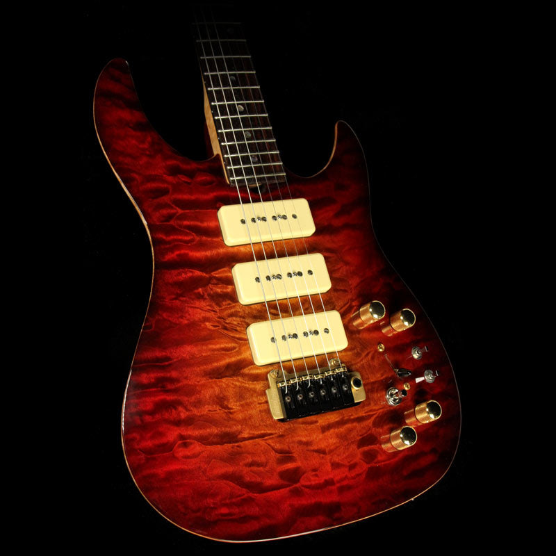 Used Brian Moore C90FBP.13 Electric Guitar Sunburst — 1