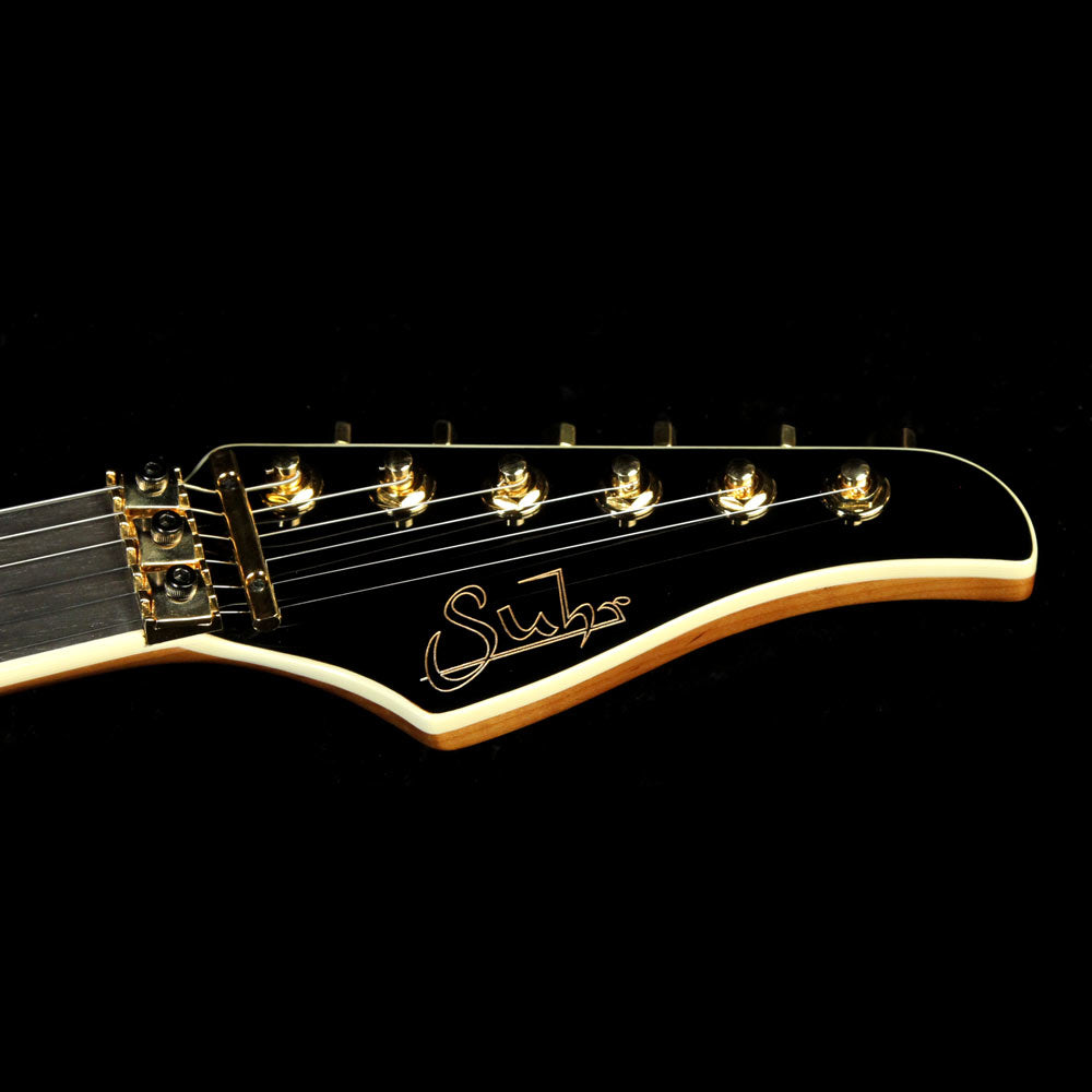 Used 2014 Suhr Standard Carve Top Electric Guitar Trans Honey/Cherry — 4