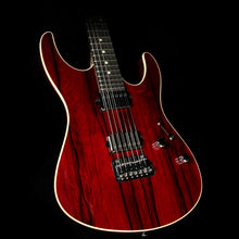 Used 2016 Suhr Modern Black Limba Electric Guitar Trans Red