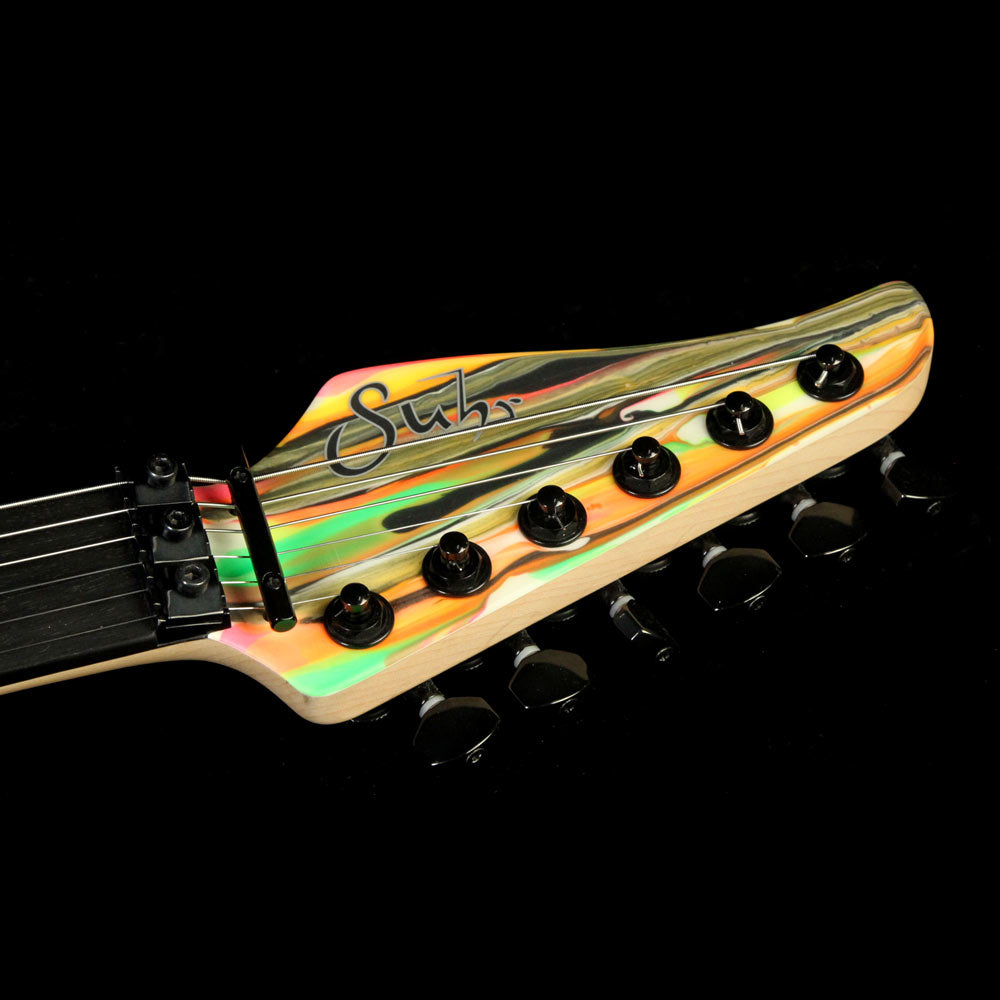 Used 2013 Suhr Modern Custom Black Drip Electric Guitar — 4