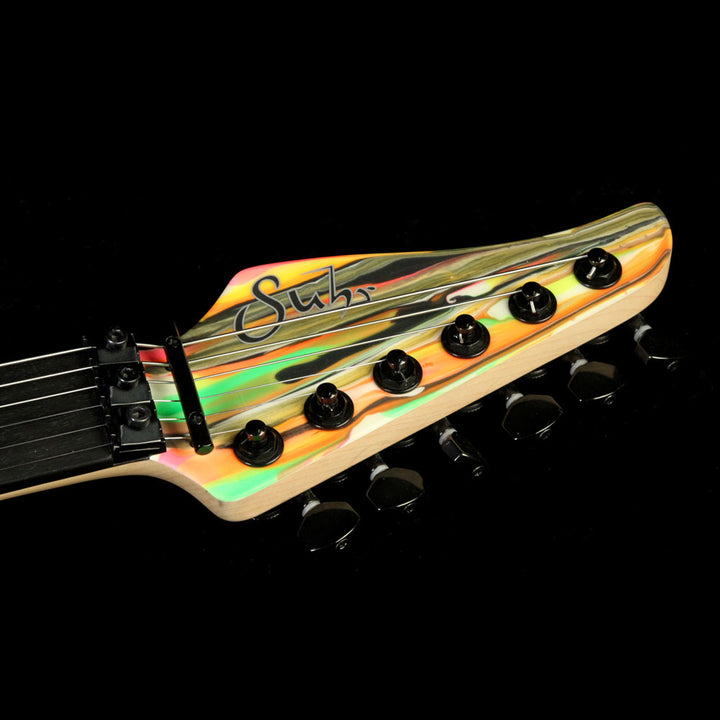 Used 2013 Suhr Modern Custom Black Drip Electric Guitar