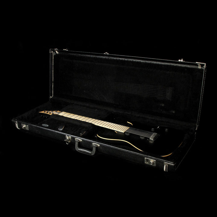 Used 2015 Carvin DC700 7-String Neck Through Electric Guitar Jet Black