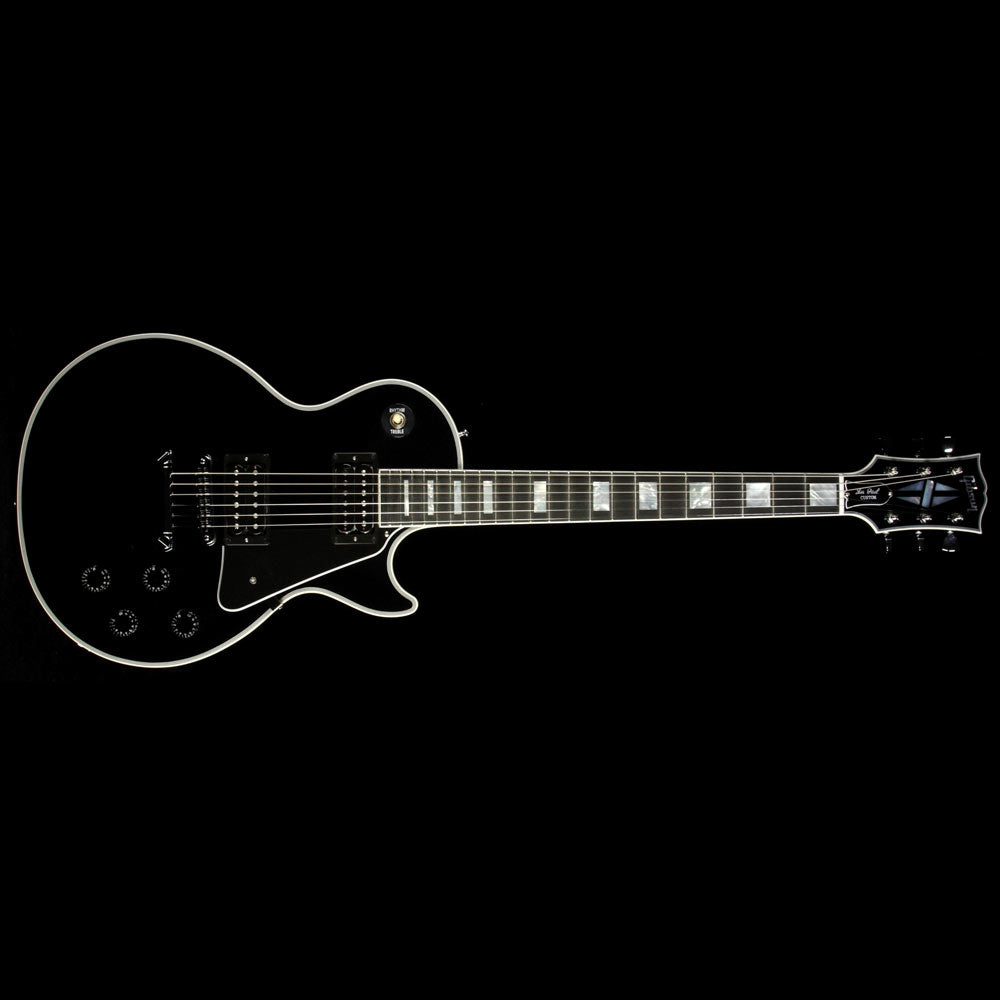 Gibson Custom Shop Les Paul Custom Electric Guitar Ebony — 2
