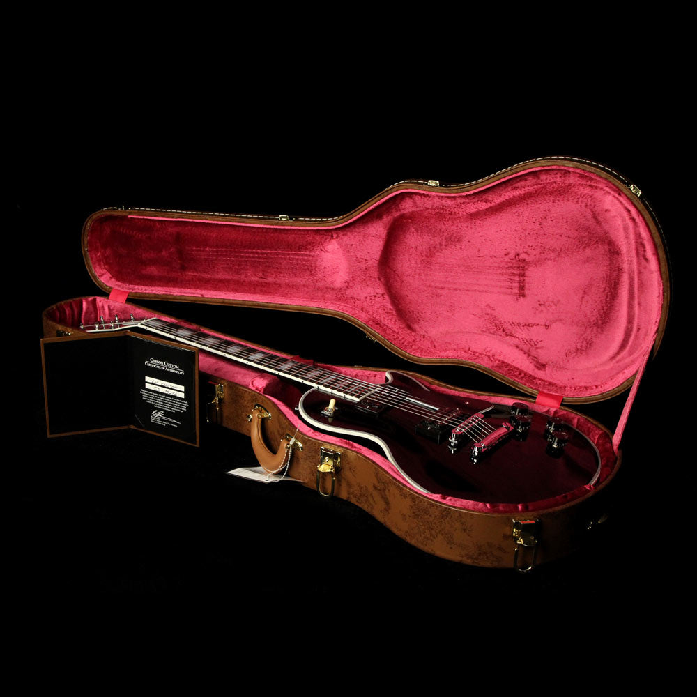 Gibson Custom Shop Les Paul Custom Electric Guitar Ebony — 5