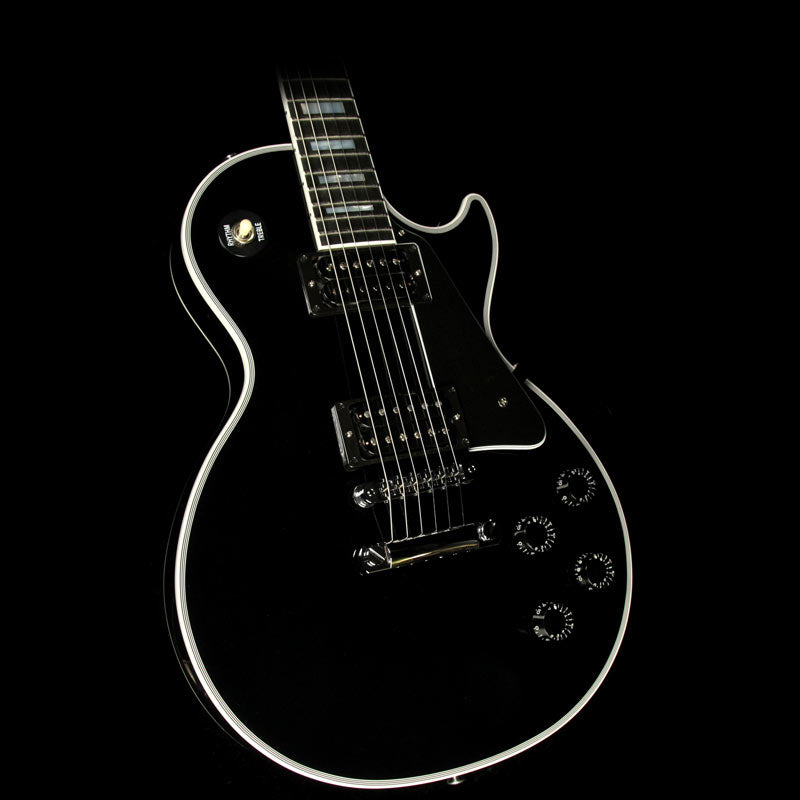 Gibson Custom Shop Les Paul Custom Electric Guitar Ebony — 1