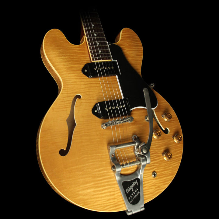 Gibson Memphis 1961 ES-330 Figured Electric Guitar Dark Natural