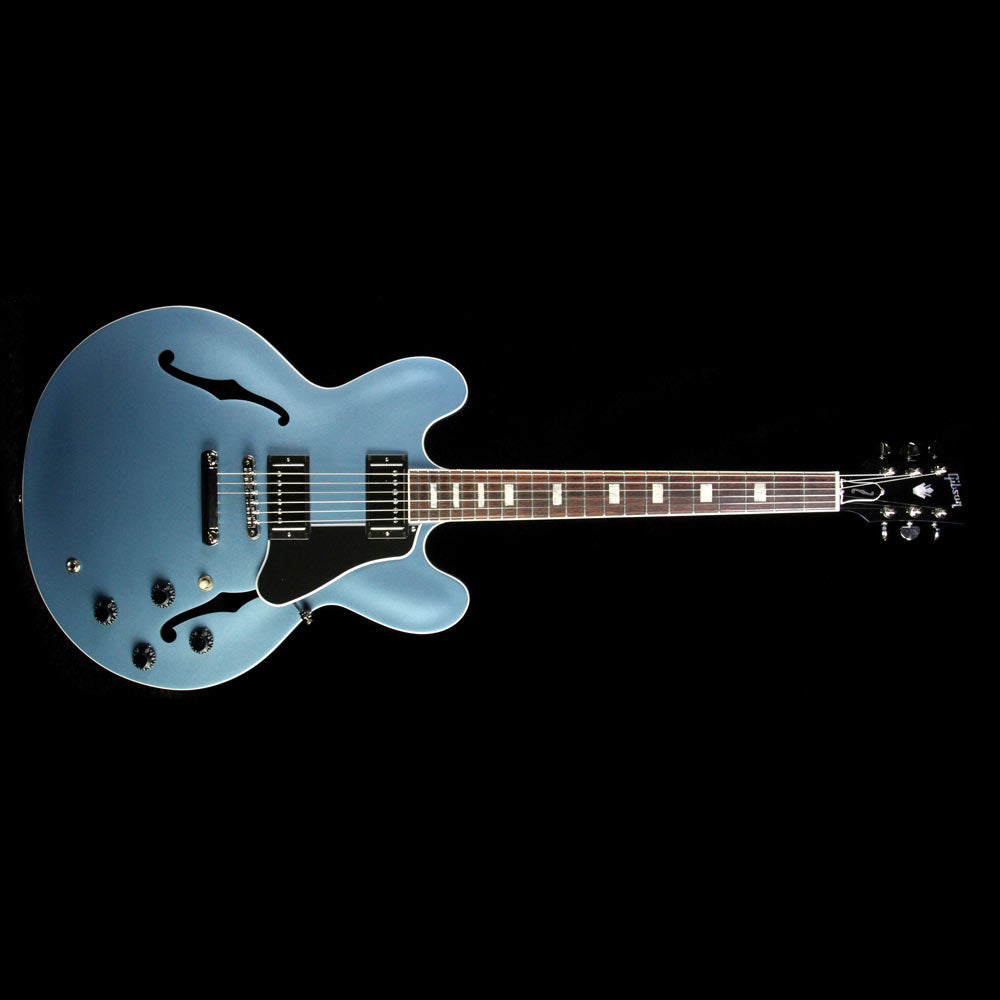 Gibson Memphis ES-335 Electric Guitar Pelham Blue | The Music Zoo
