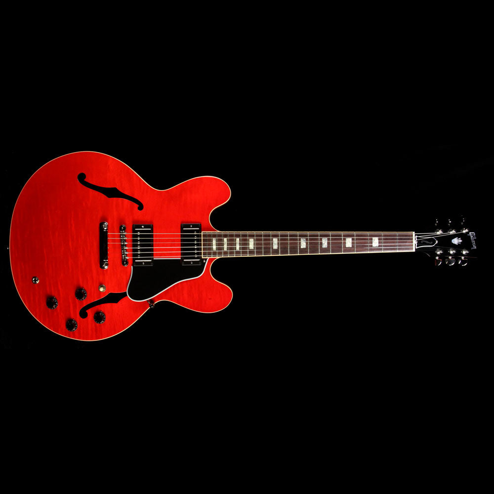 Used Gibson Memphis ES-335 Figured Top Electric Guitar Cherry — 2