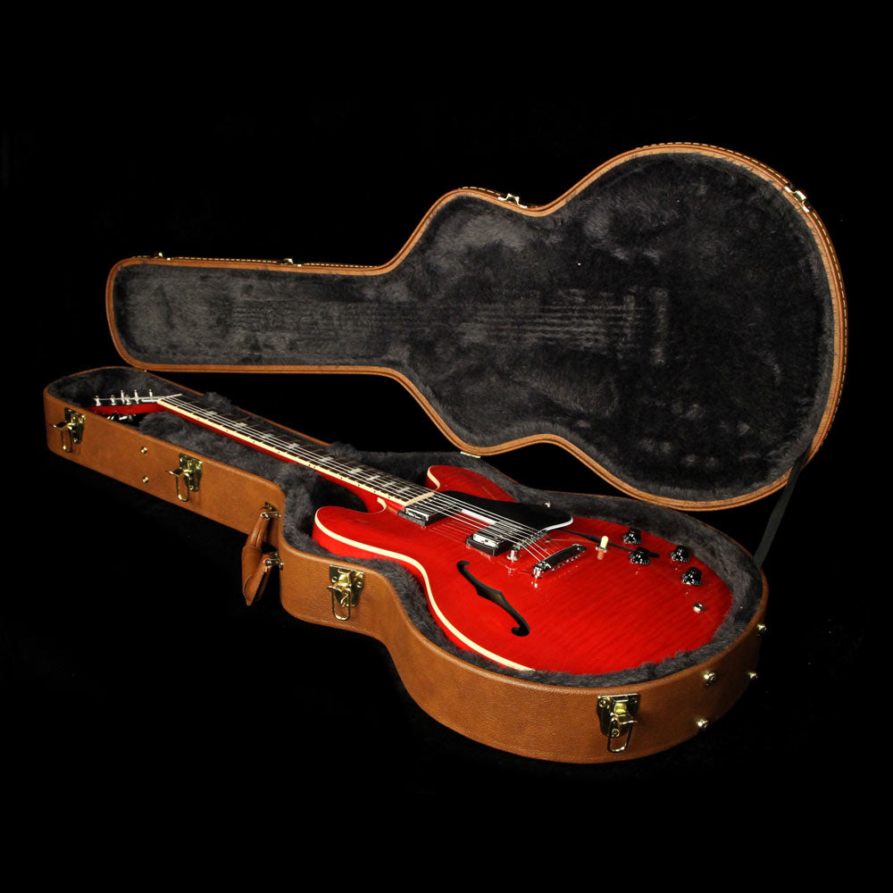 Used Gibson Memphis ES-335 Figured Top Electric Guitar Cherry — 6