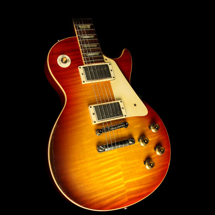 Used 2008 Gibson Custom Shop Murphy Aged Historic 1959 Les Paul Electric Guitar Washed Cherry