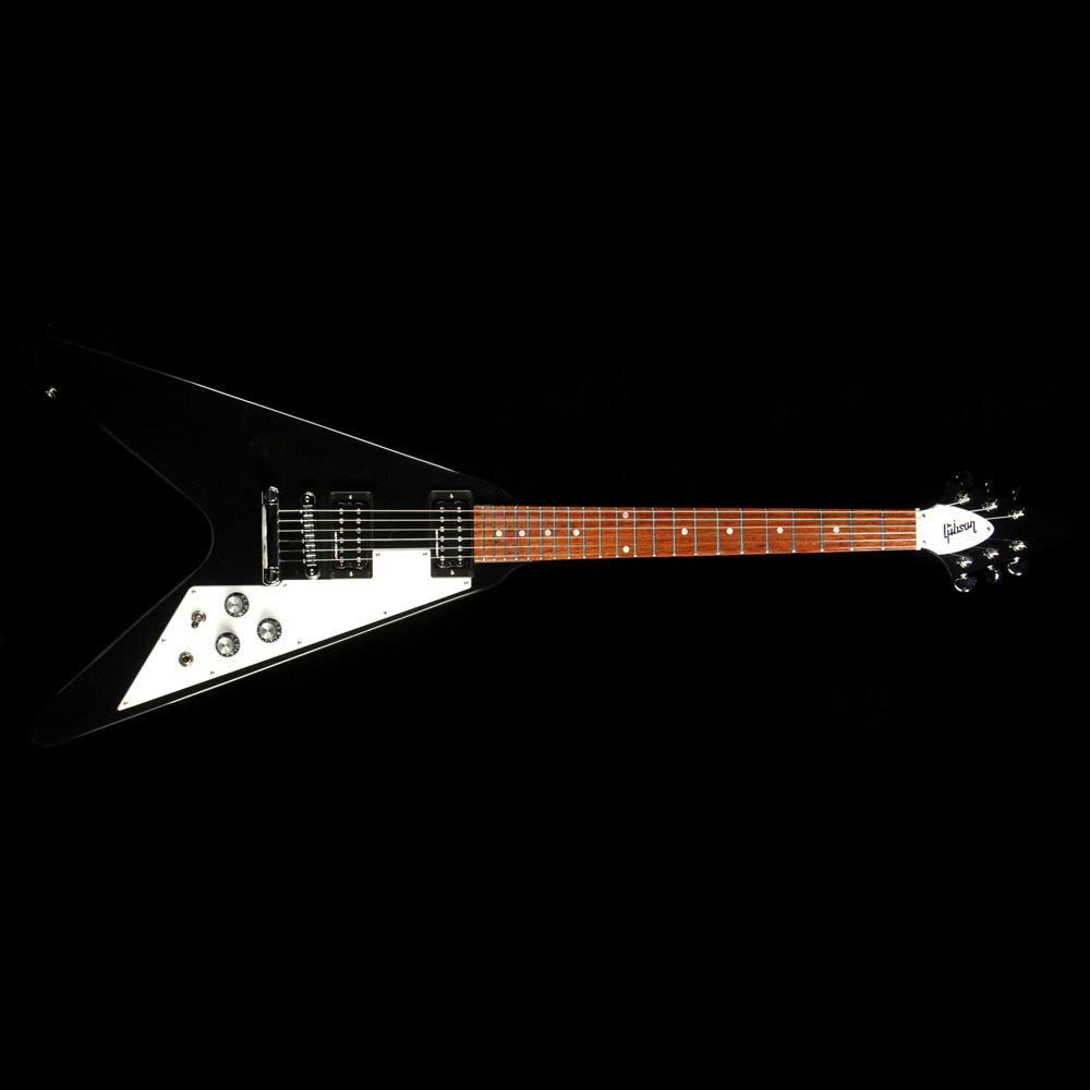Used 2017 Gibson Flying V T Electric Guitar Ebony | The Music Zoo