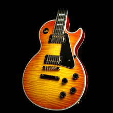Used 2015 Gibson Custom Les Paul Custom Flame Top Electric Guitar Iced Tea