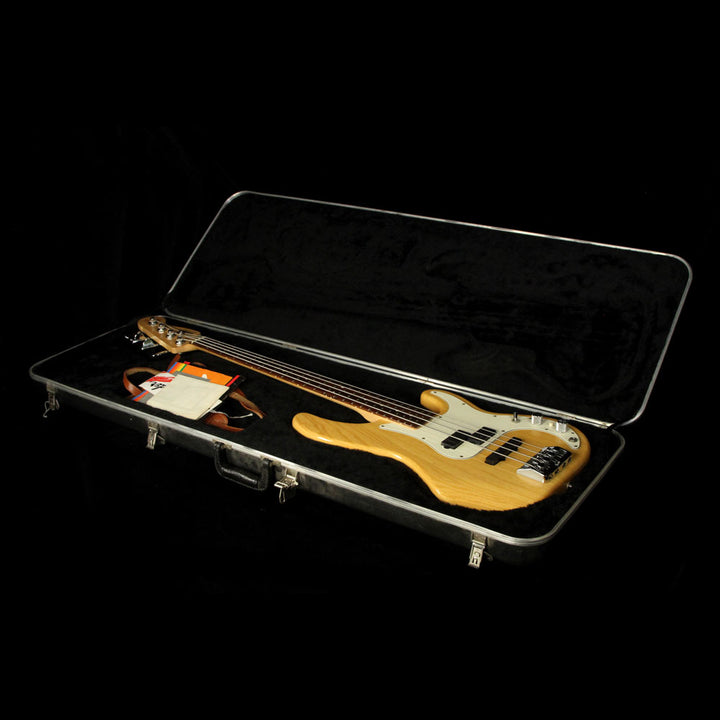 Used 1999 Fender Precision Plus Electric Bass Guitar Natural