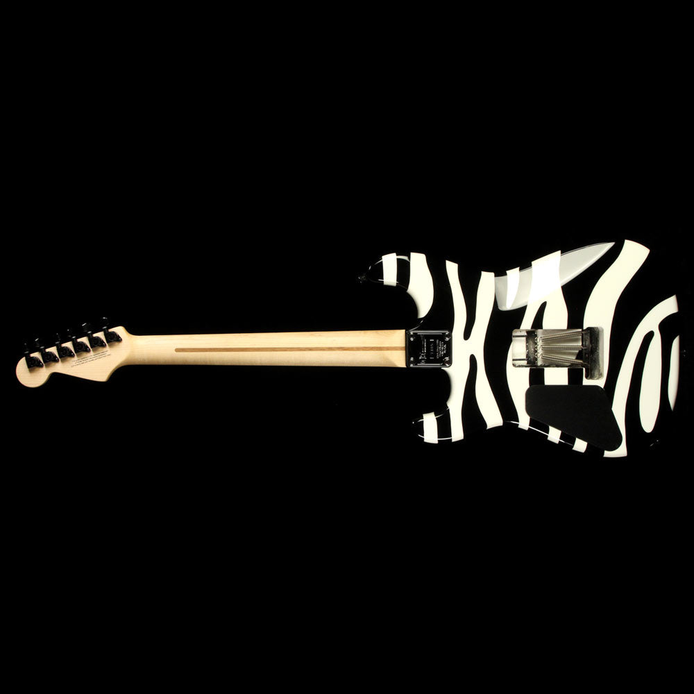 Used 2008 Charvel Custom Shop San Dimas Electric Guitar Dan Lawrence Custom Zebra Stripe — 3