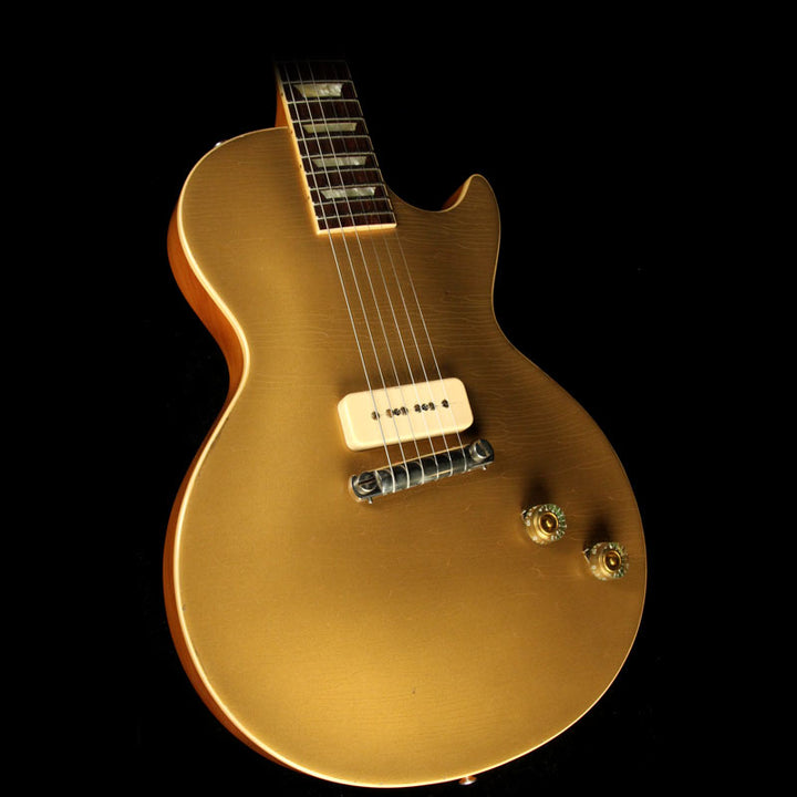 Used 2010 Gibson Custom Shop Limited Run 1954 Les Paul Single Pickup Electric Guitar Aged Goldtop