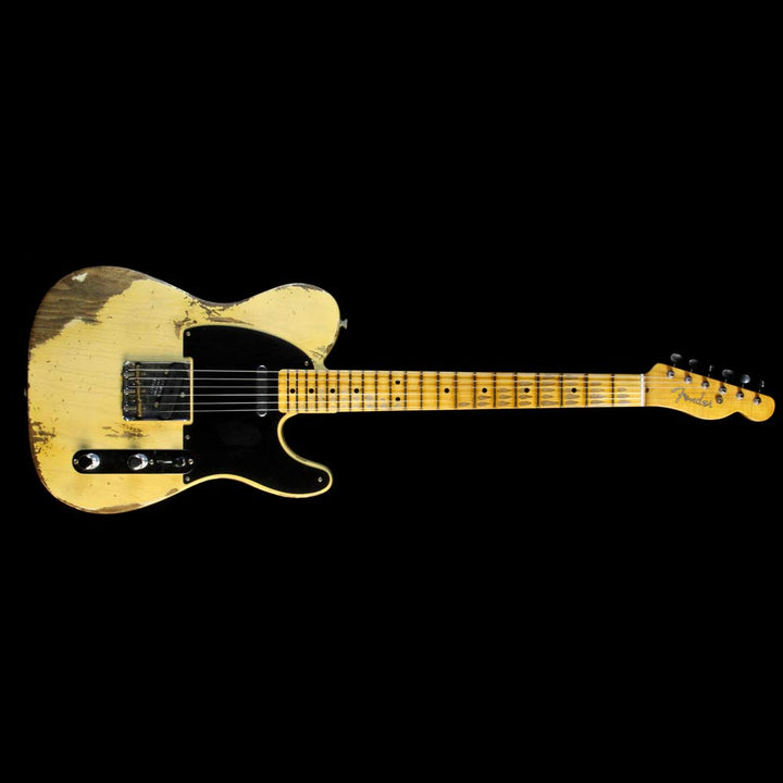 Fender Custom Shop 1951 Nocaster Heavy Relic Electric Guitar Faded Nocaster Blonde
