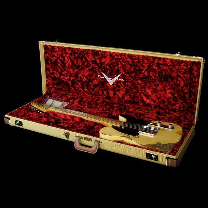 Fender Custom Shop 1951 Nocaster Heavy Relic Electric Guitar Faded Nocaster Blonde