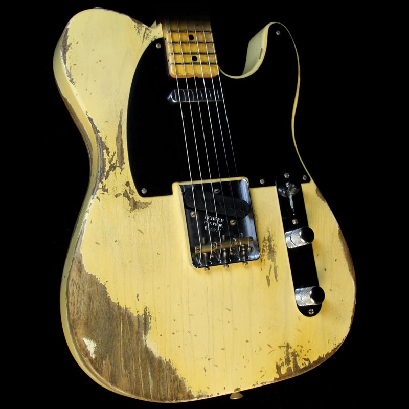 Fender Custom Shop 1951 Nocaster Heavy Relic Electric Guitar Faded Nocaster Blonde — 1