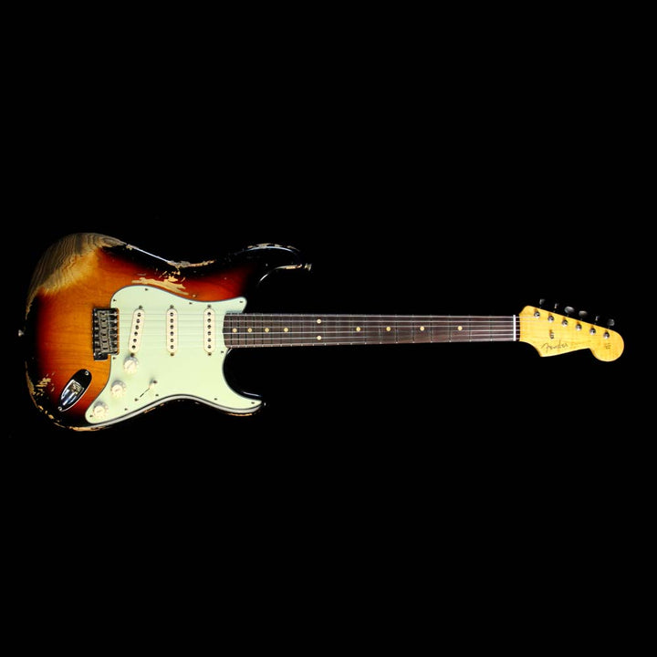 Fender Custom Shop '60 Stratocaster Relic Electric Guitar Aged 3-Tone Sunburst
