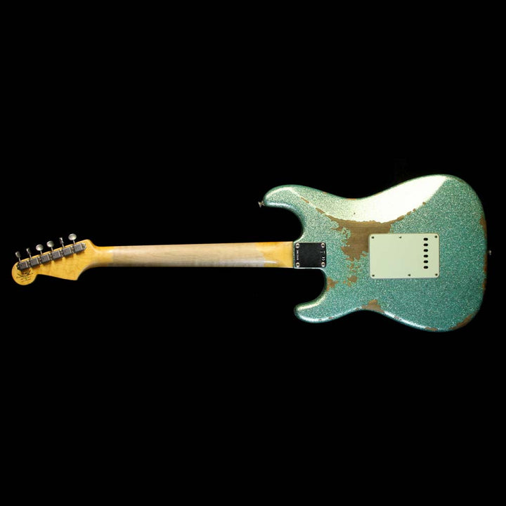 Fender Custom Shop '60 Stratocaster Relic Electric Guitar Seafoam Sparkle
