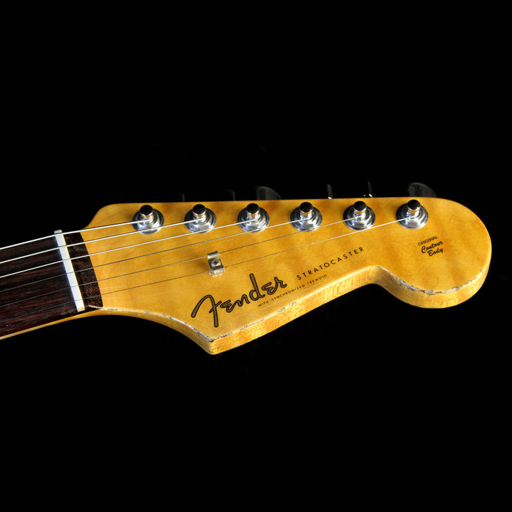 Fender Custom Shop Limited Edition Thin Skin Stratocaster Relic Electric Guitar Faded Fiesta Red