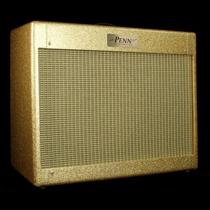 Used Penn Amplifiers Pennalizer 20 Electric Guitar 1x12 Combo Amplifier Gold Sparkle