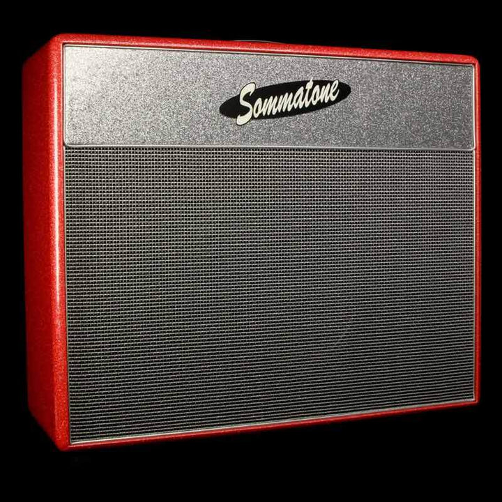 Used Sommatone Vibe 45 1x12 Electric Guitar Combo Amplifier Red Sparkle