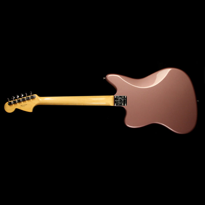 Used 2012 Fender 50th Anniversary Jaguar Electric Guitar Burgundy Mist Metallic