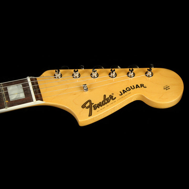 Used 2012 Fender 50th Anniversary Jaguar Electric Guitar Burgundy Mist Metallic