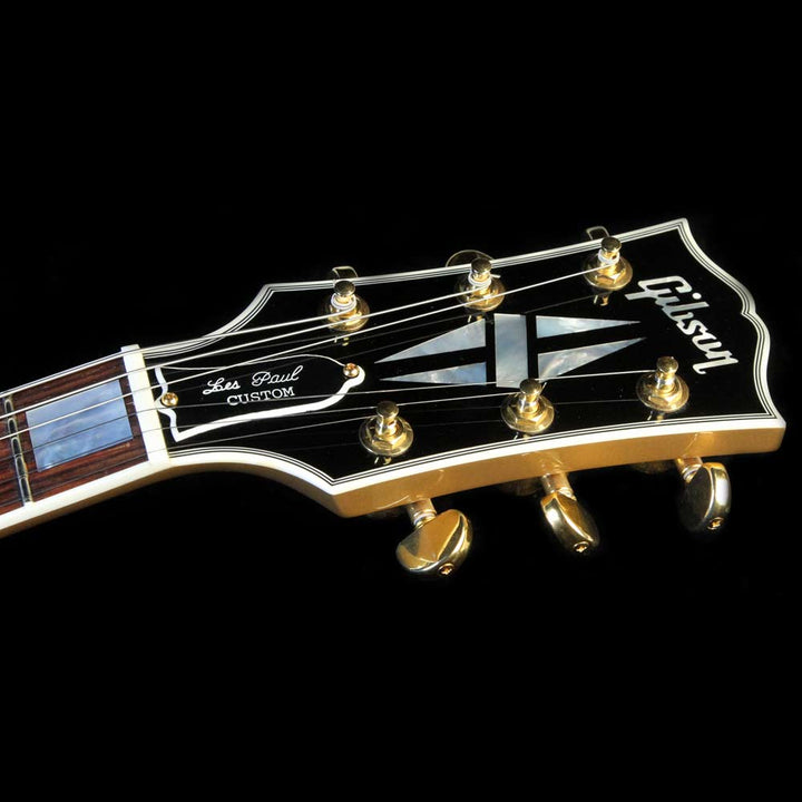 Used 2008 Gibson Custom Shop SG Custom Electric Guitar Gold Sparkle