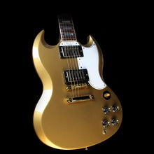 Used 2008 Gibson Custom Shop SG Custom Electric Guitar Gold Sparkle