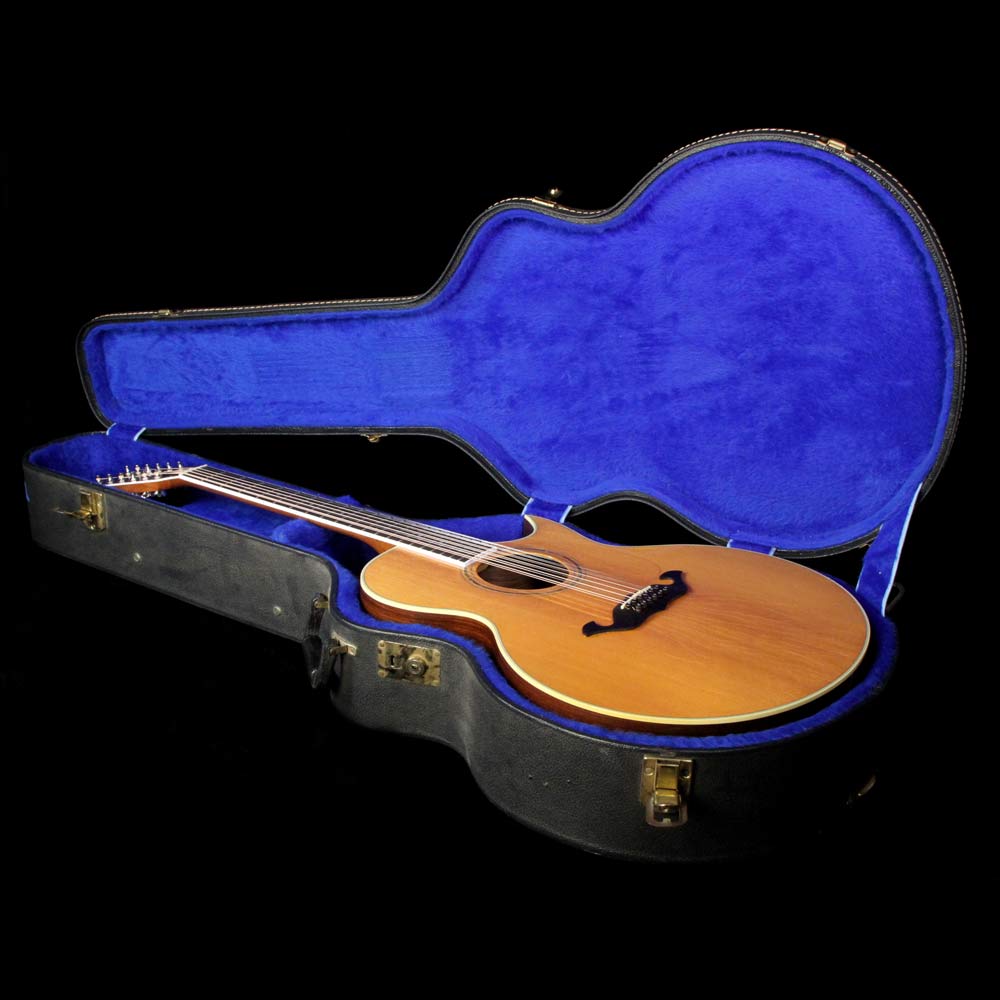 Used 1980 Taylor 855c Jumbo 12-String Acoustic Guitar Natural — 7
