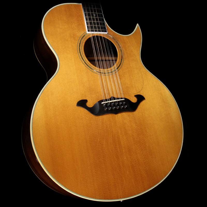 Used 1980 Taylor 855c Jumbo 12-String Acoustic Guitar Natural — 1