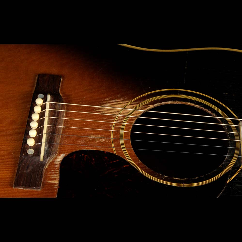 Used 1952 Gibson Southern Jumbo Acoustic Guitar Sunburst — 8