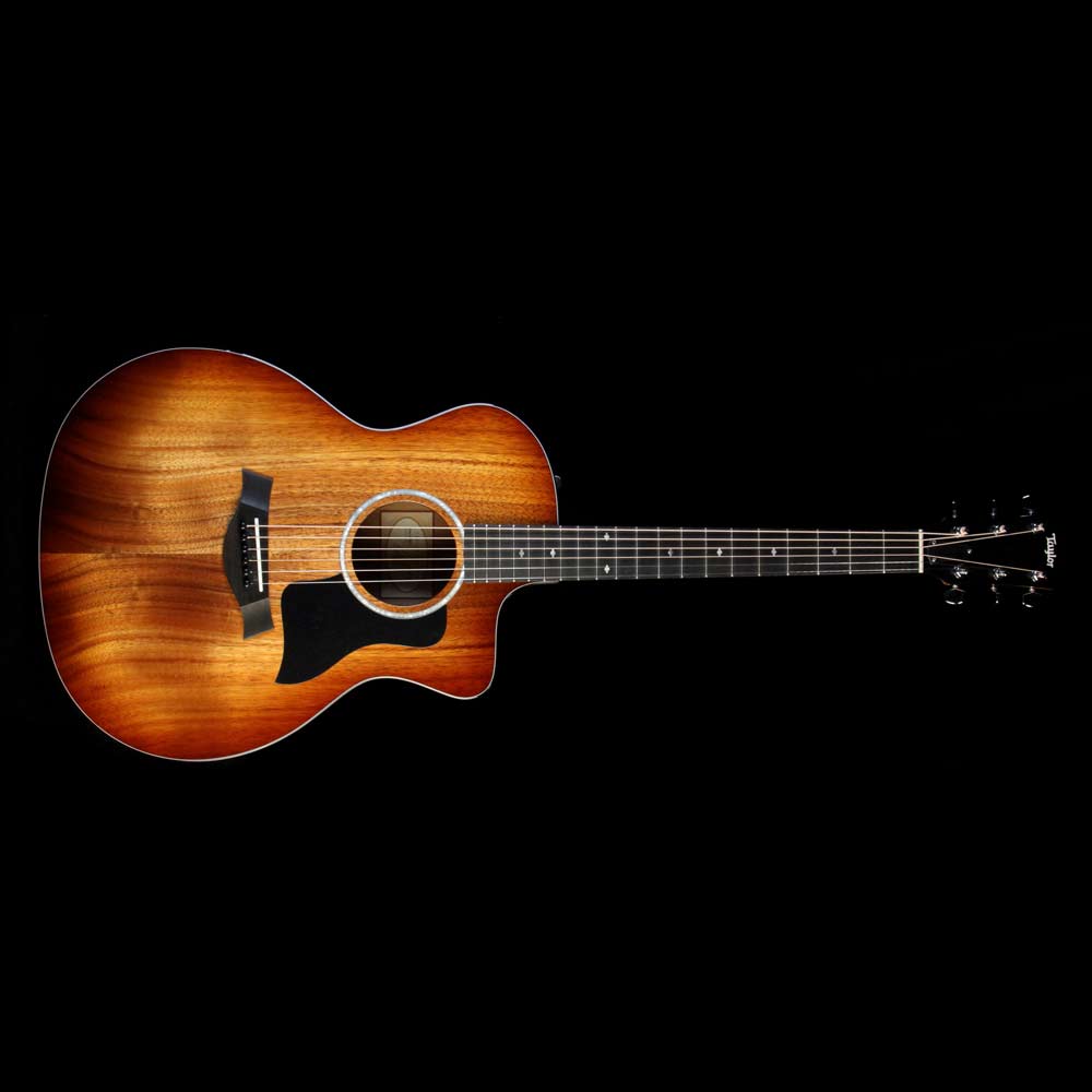 Taylor 224ce-K Deluxe Koa Grand Auditorium Acoustic Guitar Shaded Edgeburst — 2