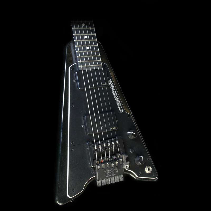 Used Steinberger GP2T Electric Guitar Black — 1