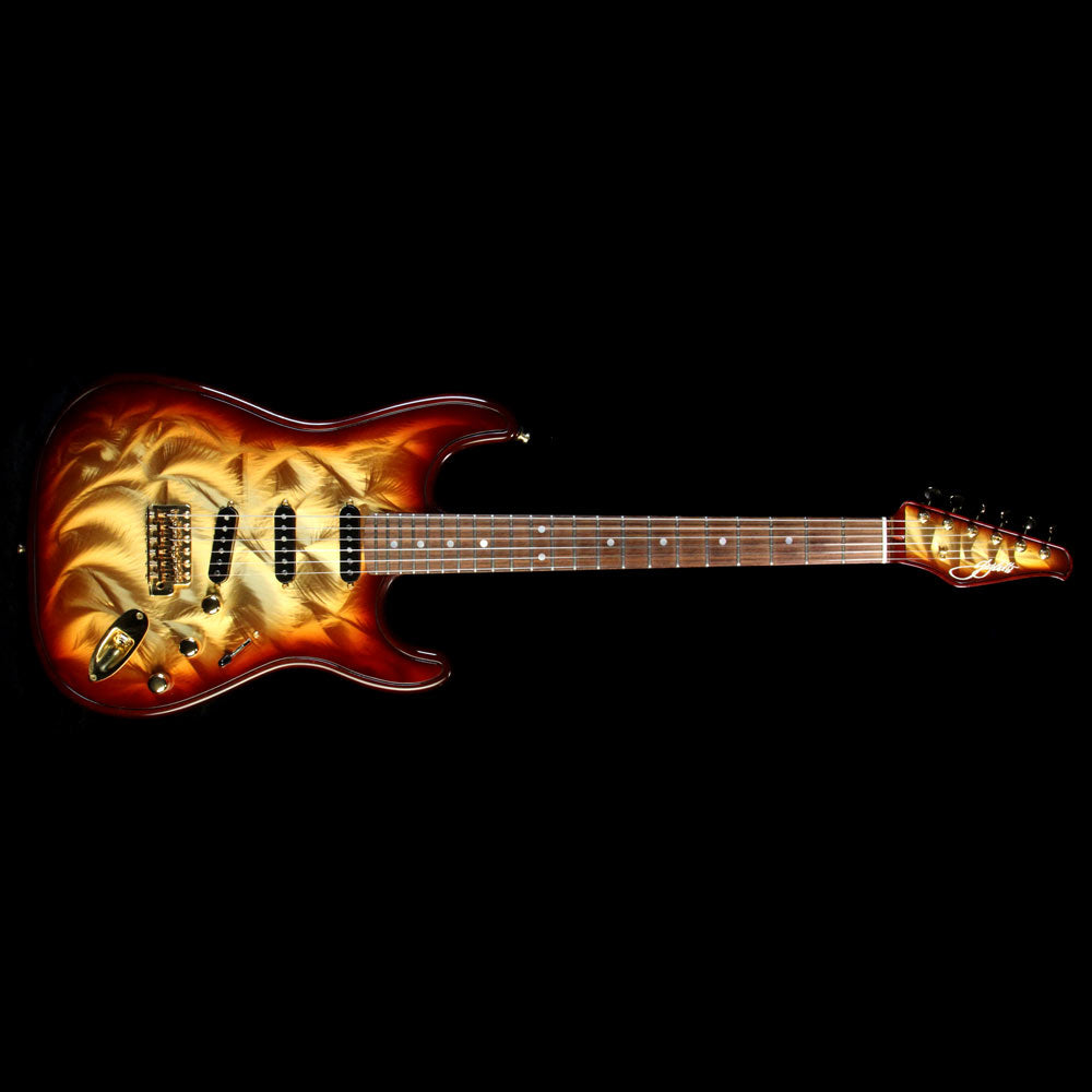 Used Giglotti GS Electric Guitar Caramel Burst — 2