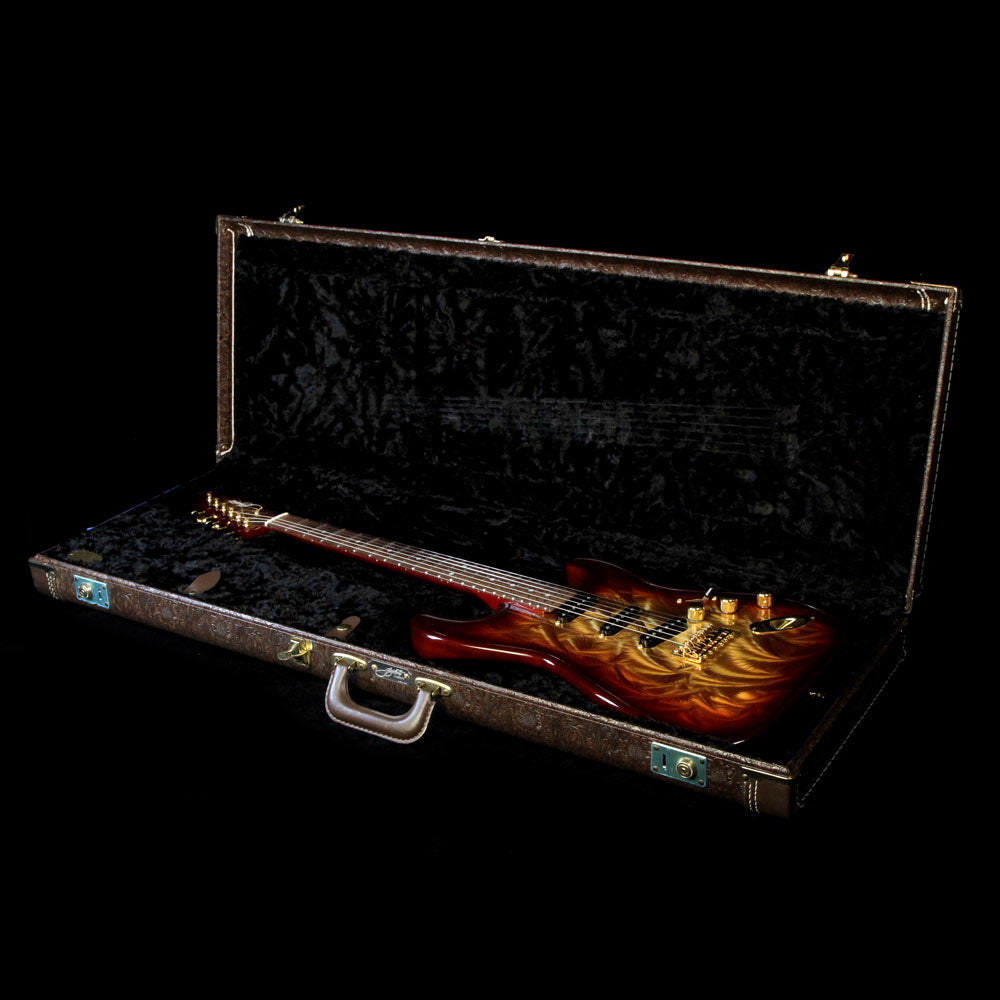 Used Giglotti GS Electric Guitar Caramel Burst — 5