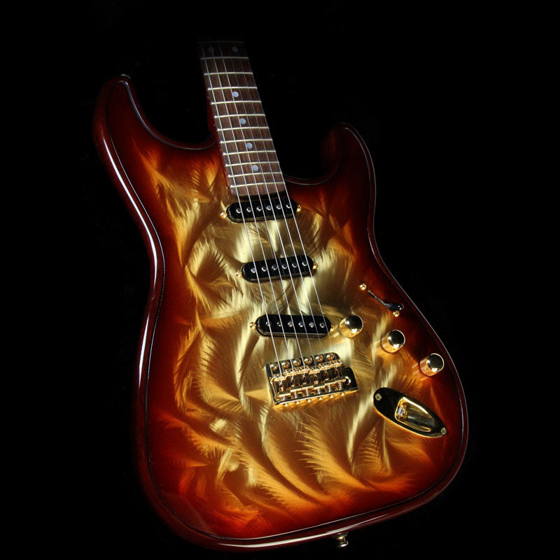 Used Giglotti GS Electric Guitar Caramel Burst — 1